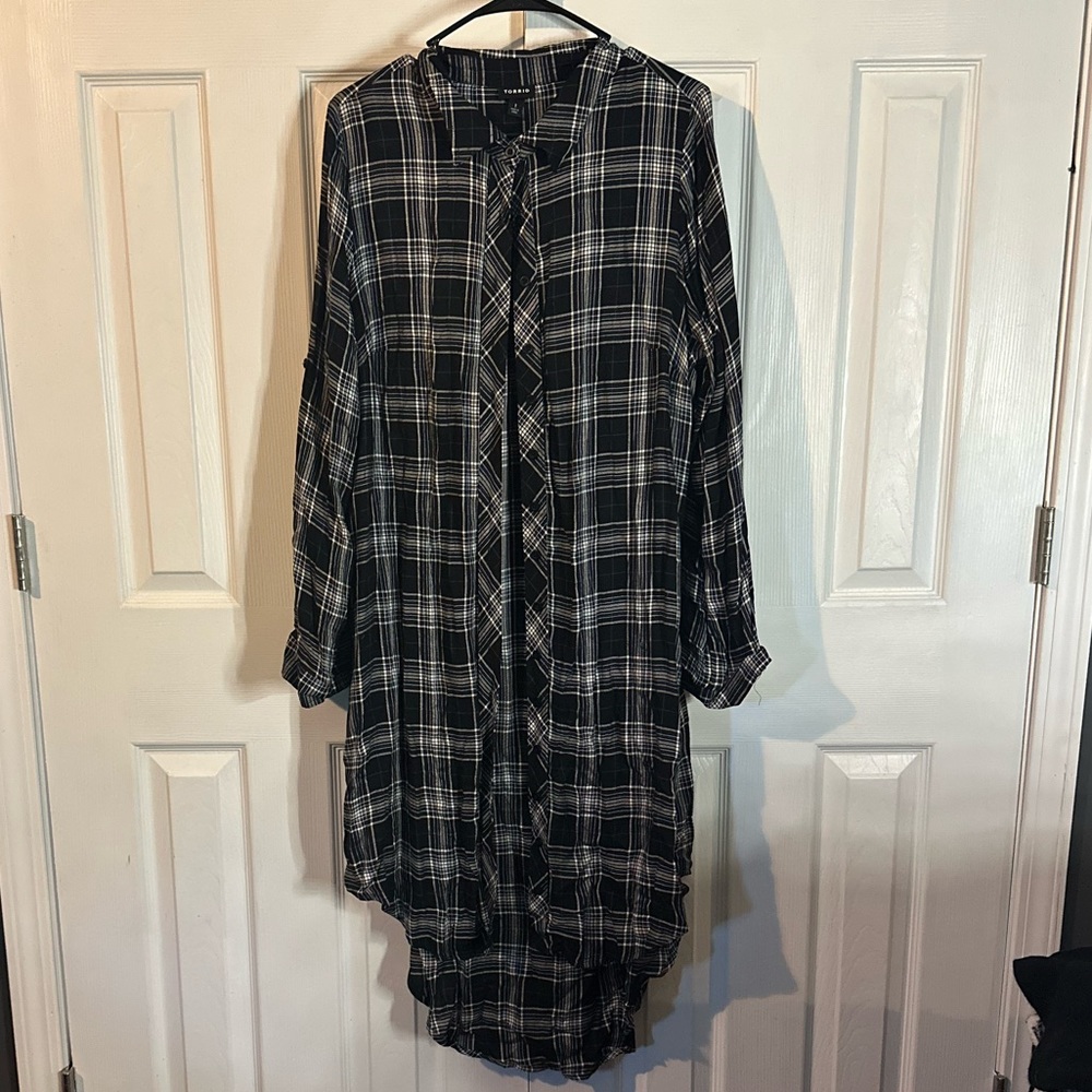 Torrid Plaid Shirt